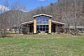 Sandstone Visitor Center near the south end of the park