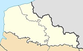 Larouillies trên bản đồ Nord-Pas-de-Calais