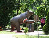 Near a preschool named after him in the Ochota district of Warsaw