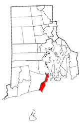 Narragansett – Mappa