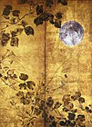 Школа Рін, Осінні квіти та Місяць, Сакаї Хоїцу (1761–1828), Японія