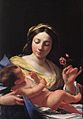 Simon Vouet: Madonna mit einer Rose