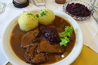 Wildschweinbraten