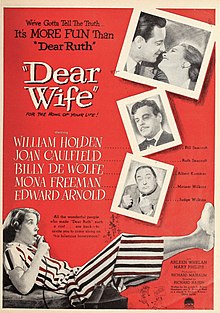 Description de l'image William Holden in 'Dear Wife', 1949.jpg.
