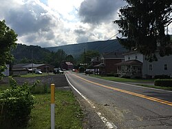 Kreighbaum Road in Corriganville