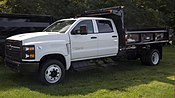 Silverado 6500HD with dump bed