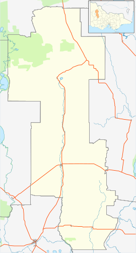 Murtoa is located in Shire of Yarriambiack