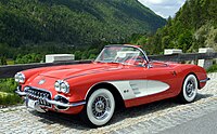 Chevrolet Corvette roadster z lěta 1958.