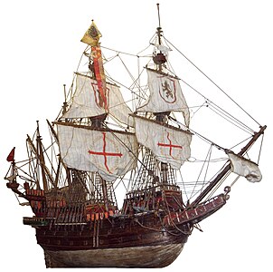 Модель іспанського галеона. Морський історичний музей, Венеція.