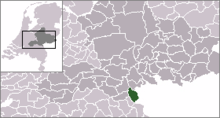 Situo de la municipo Groesbeek