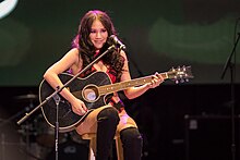 Manika performing at Wine Amplified music festival in MGM Las Vegas.