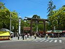 豊国神社前