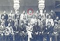 Radhi Jazi sur sa photo de classe de 1945-1946 au Collège Sadiki.