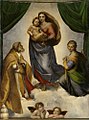 Madonna Aediculae Sixtinae, Galerie Alte Meister, Dresdae/Germania