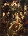 Portrait de l'artiste avec sa famille (vers 1615), par Jacob Jordaens.