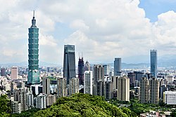 Veduta di Taipei