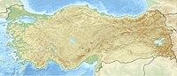 Lagekarte der Türkei