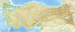 Location map/data/Turkey is located in Turkey