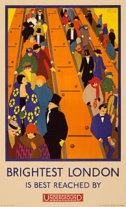 Egy londoni metró plakát Horace Taylor (1924)