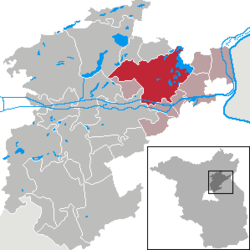 Chorin – Mappa