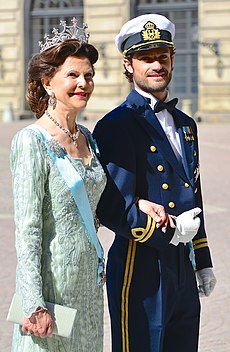 Prins Carl Philip i amfibiekårens uniform