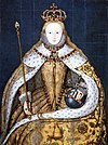 Elisabet I av England i kröningsdräkt