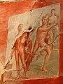 Image 12A fresco from Herculaneum depicting Heracles and Achelous from Greco-Roman mythology, 1st century CE (from Culture of ancient Rome)