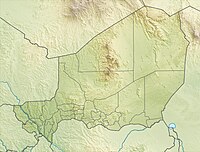 Lagekarte von Niger