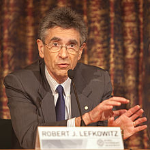 Robert Lefkowitz i Stockholm 2012.