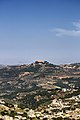 General view of the castle atop Jabal 'Auf