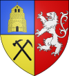 Blason de Sourcieux-les-Mines