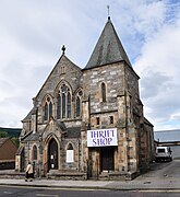 The 'Auld Kirk', now a thrift shop