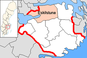 Localisation de Eskilstuna