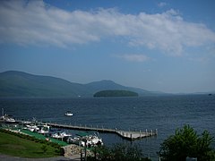 View from The Sagamore in Bolton Landing