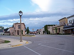 Main Street in New Holstein