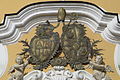 Wappen des Stiftes und des Abtes Placidus Mally