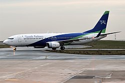 Boeing 737-800 der Tassili Airlines