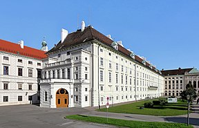 Facade of the Leopoldine Wing