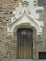 The door of the chaplain's house.