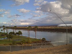 View of Fort Mohave from Avi Resort & Casino