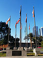 Court of Historic American Flags