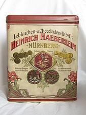 Blechdosen sind eine beliebte Verpackung für Lebkuchen