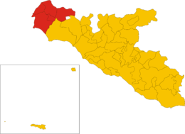 Unione dei comuni Terre Sicane – Mappa