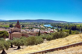 Medellín and the Guadiana river