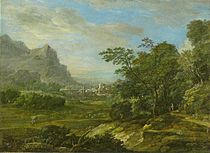 Gebirgslandschaft II, 1698