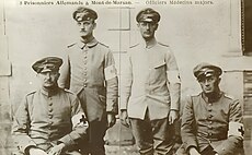Officiers allemands retenus prisonniers au lycée Victor-Duruy