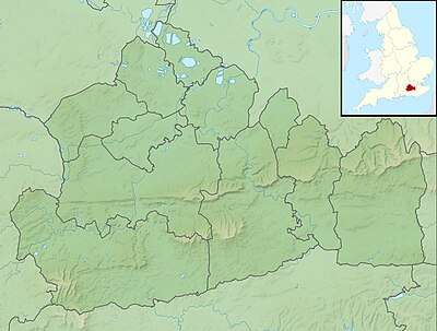 Location map United Kingdom Surrey