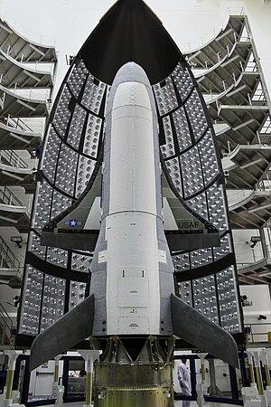 X-37B před vypuštěním do vesmíru