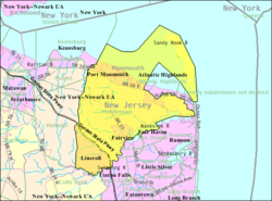 Census Bureau map of Middletown Township, New Jersey Interactive map of Middletown Township, New Jersey