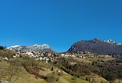 Skyline of Costa Serina